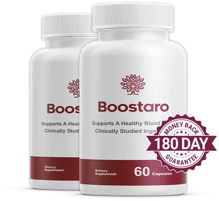 Boostaro Men's Wellness Supplement Bottle
